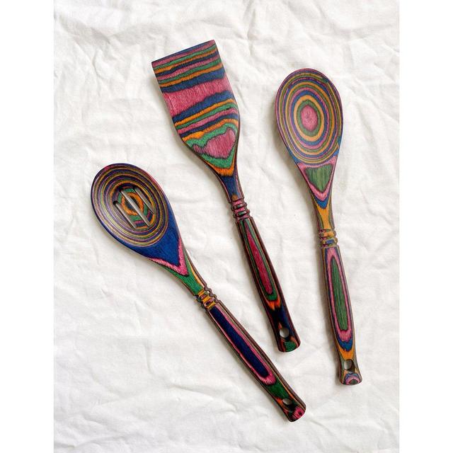Rainbow Pakka Spoons - Set of 3