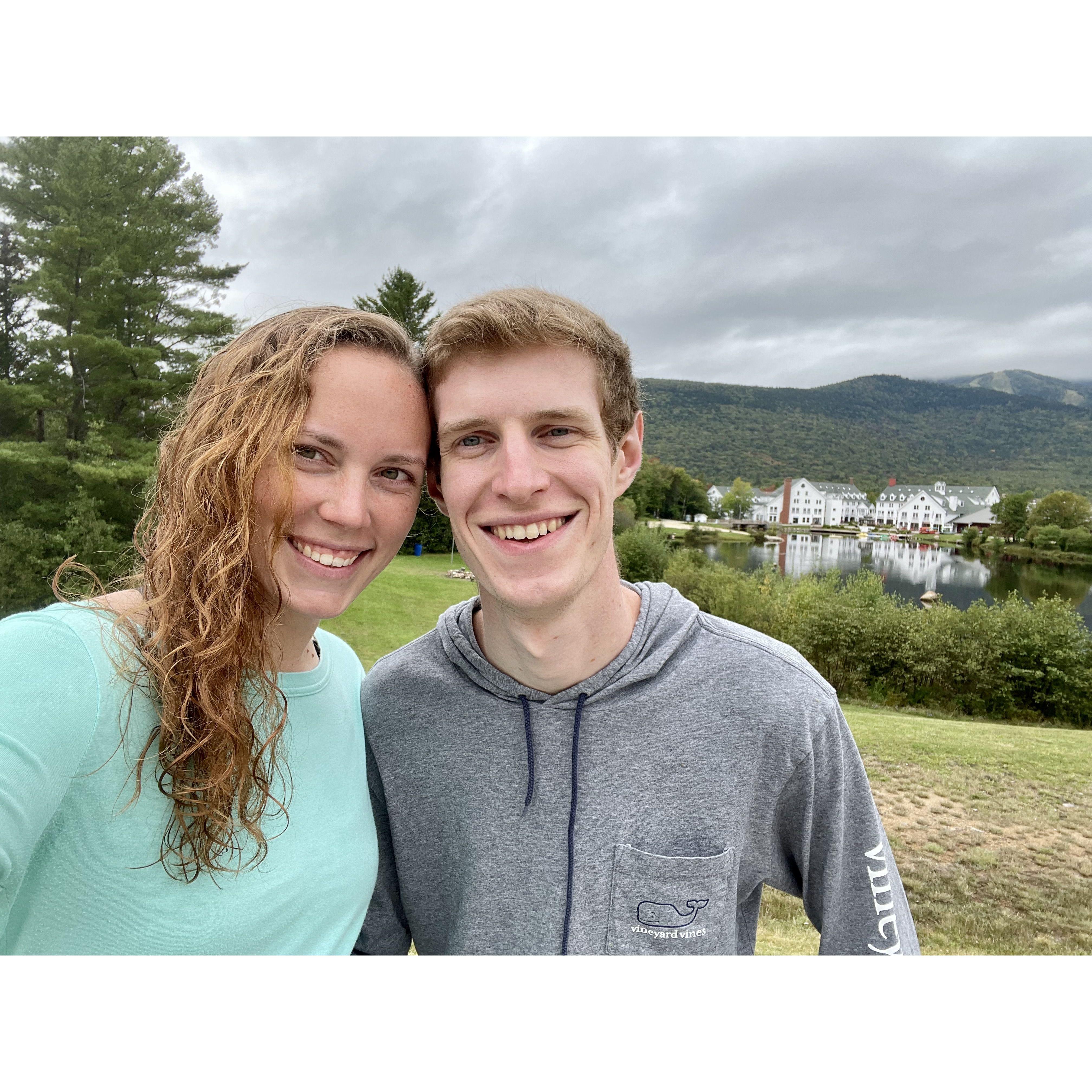 Alex took me to Waterville Valley for the first time. September 2021.
