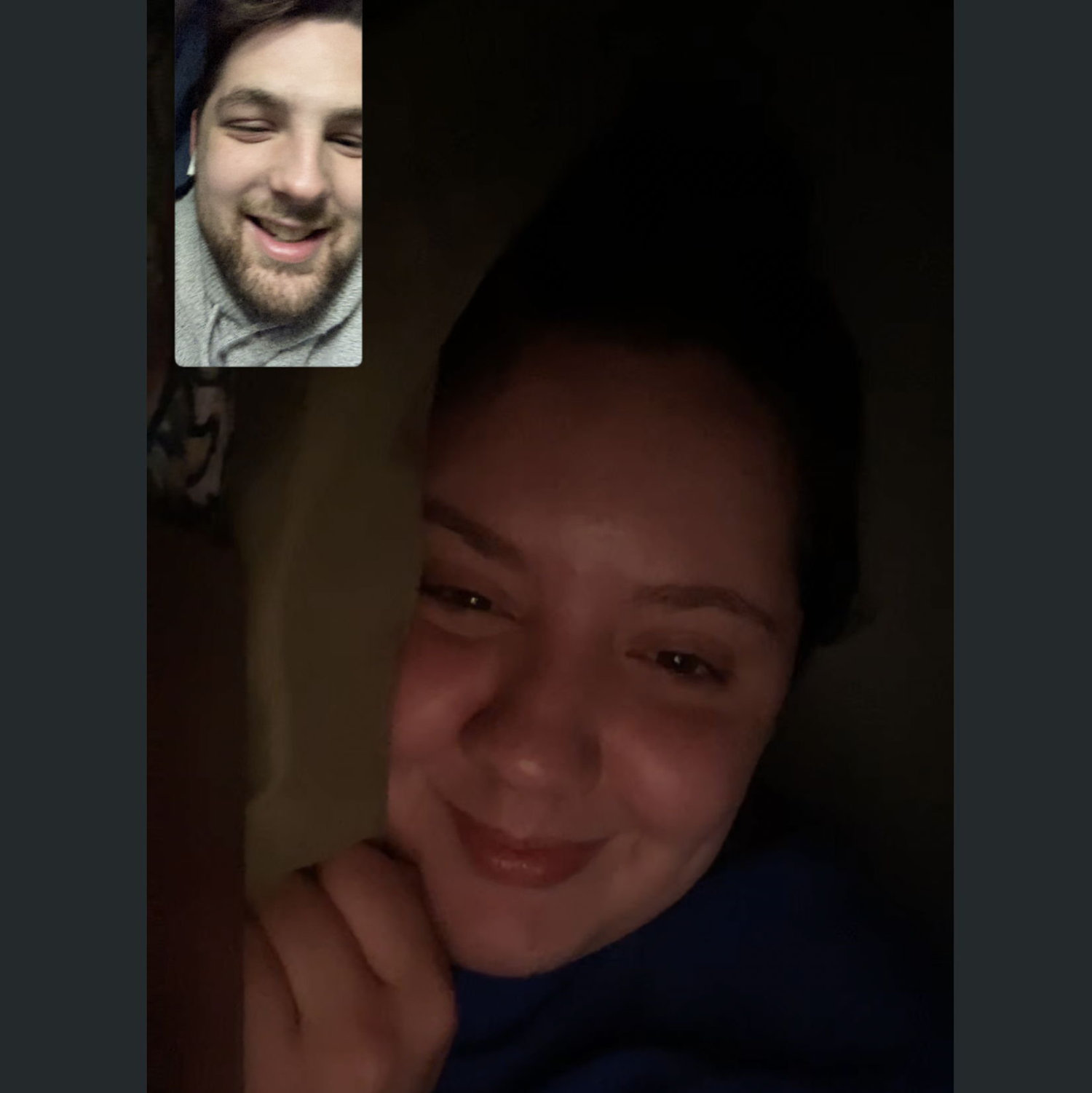 Our relationship was primarily long distance for the first year or two as we finished college. We would FaceTime almost every night to catch up