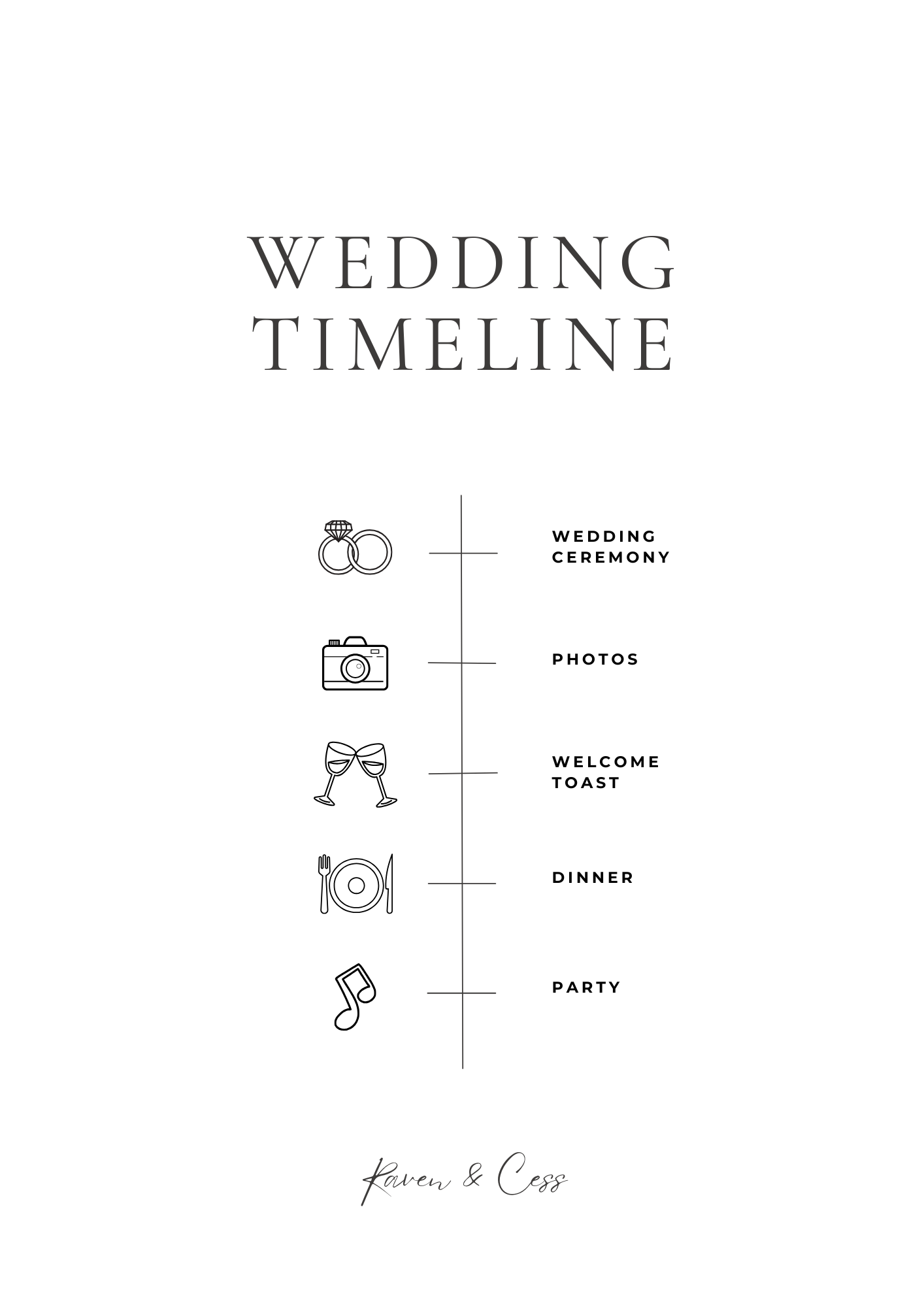 The Wedding Website of Cess . and Raven .