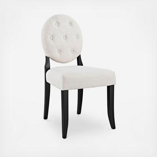 Button Dining Side Chair