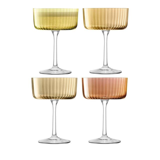 LSA Gems Champagne Cocktail Glass, Set of 4