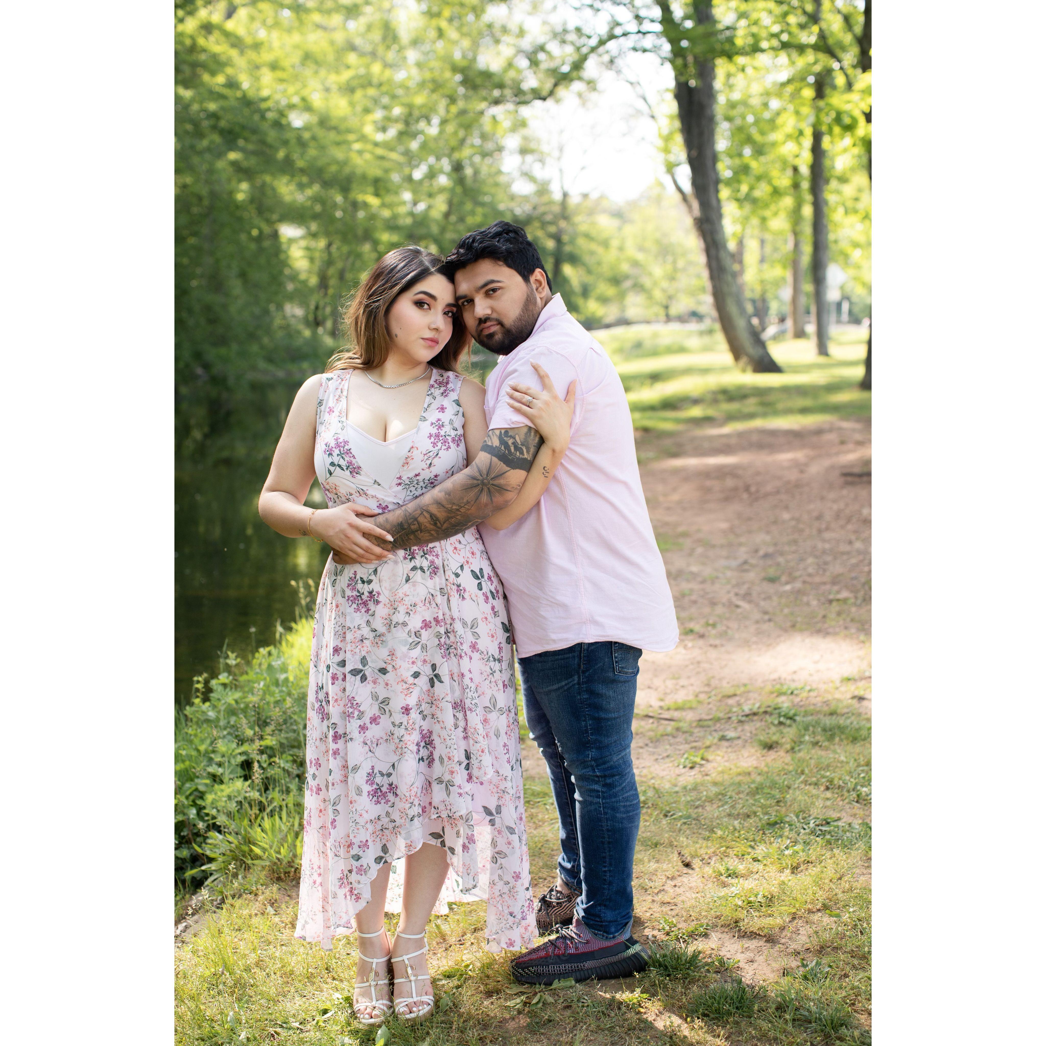 Our engagement photoshoot!