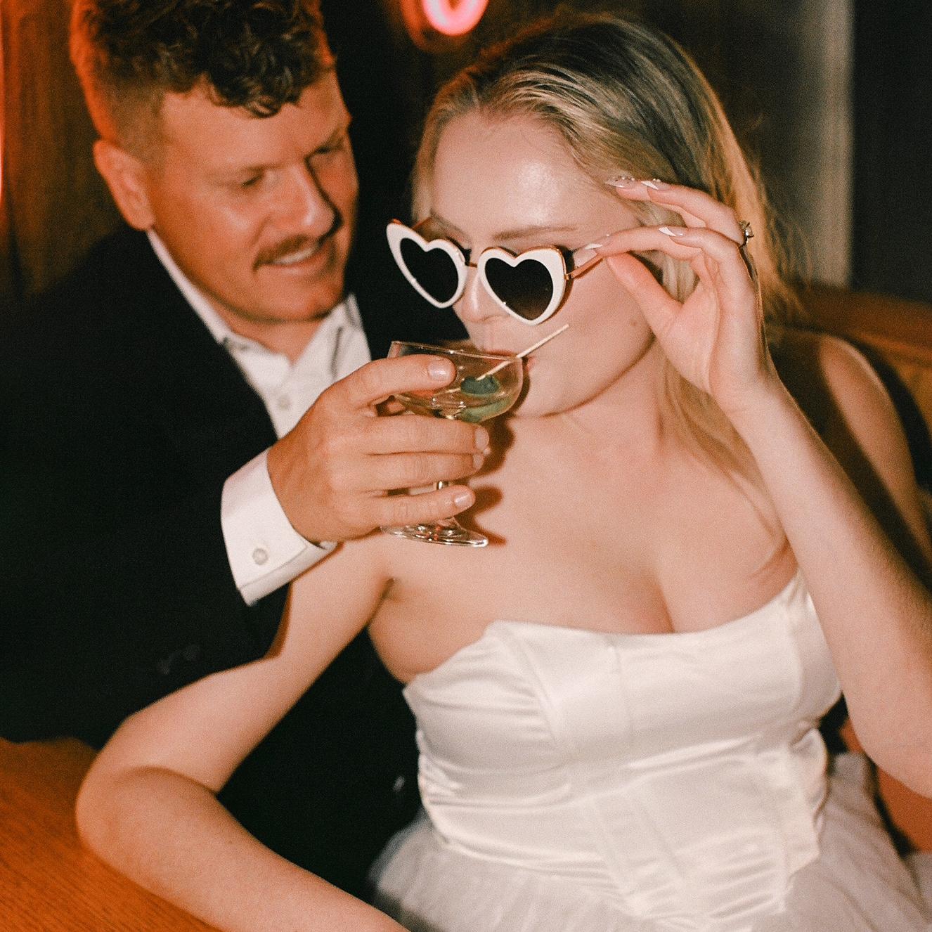 Woody always knows Morgan’s go to drink- dirty vodka martini