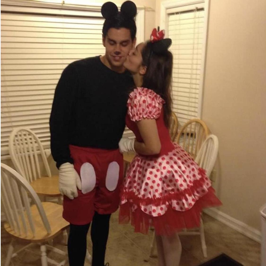 We love each other just like Mickey and Minnie!