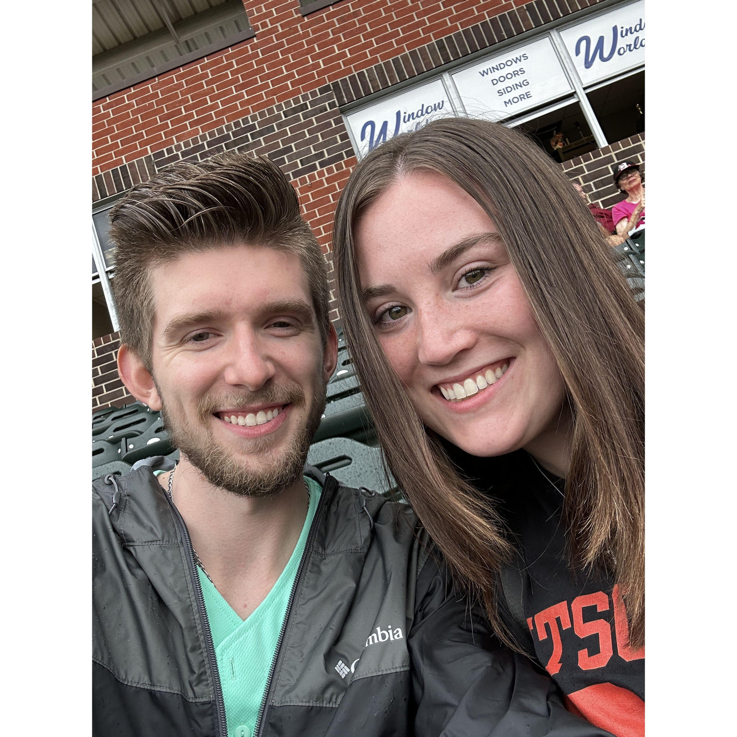 Our First Baseball Game