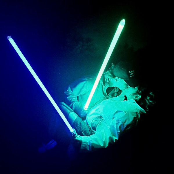 Lightsaber build at Savi's Workshop for Her