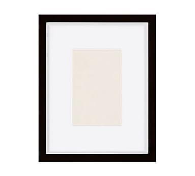 Wood Gallery Single Opening Frame - 5x7 (11x13 overall) - Black