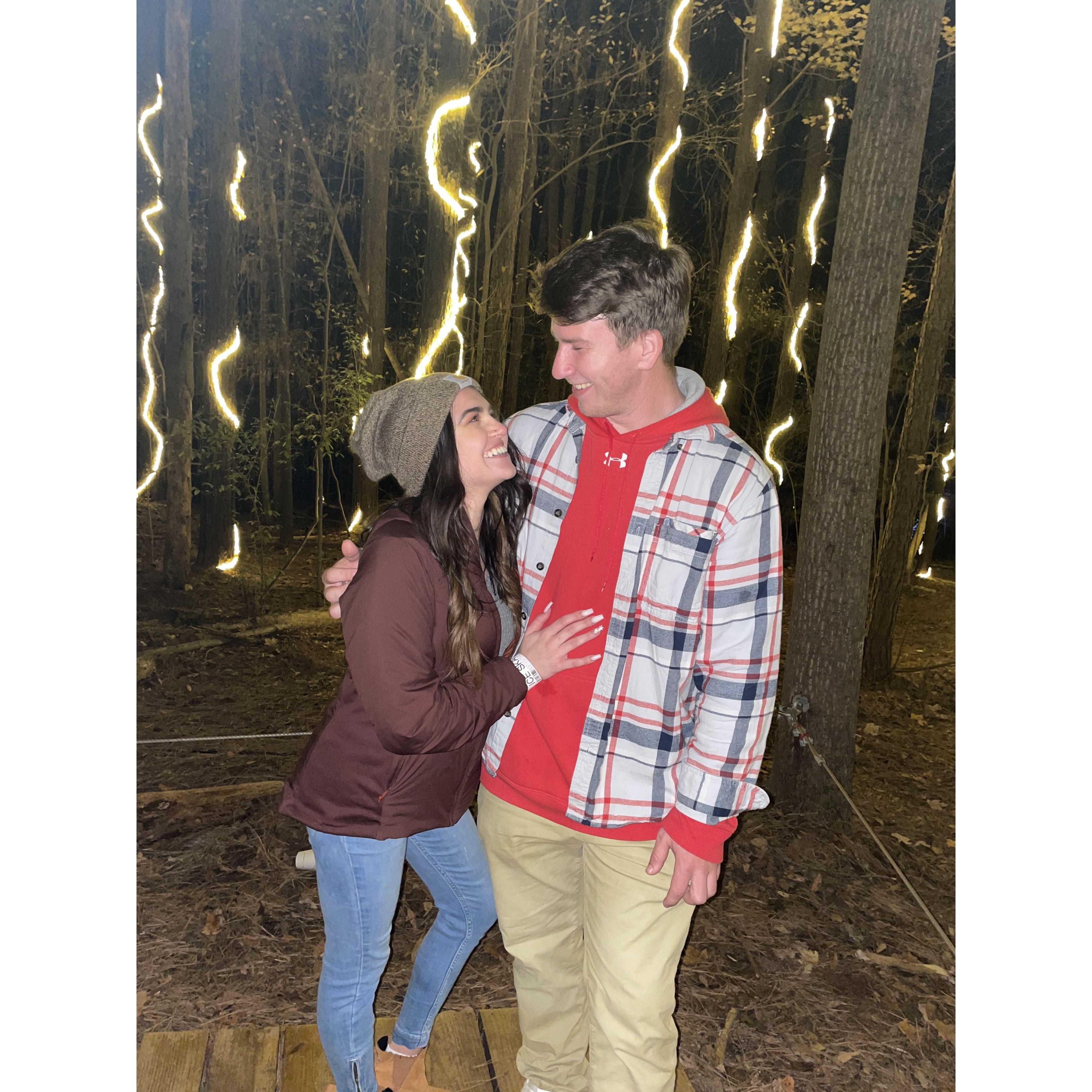 Nathan asked to make things official after this picture was taken!