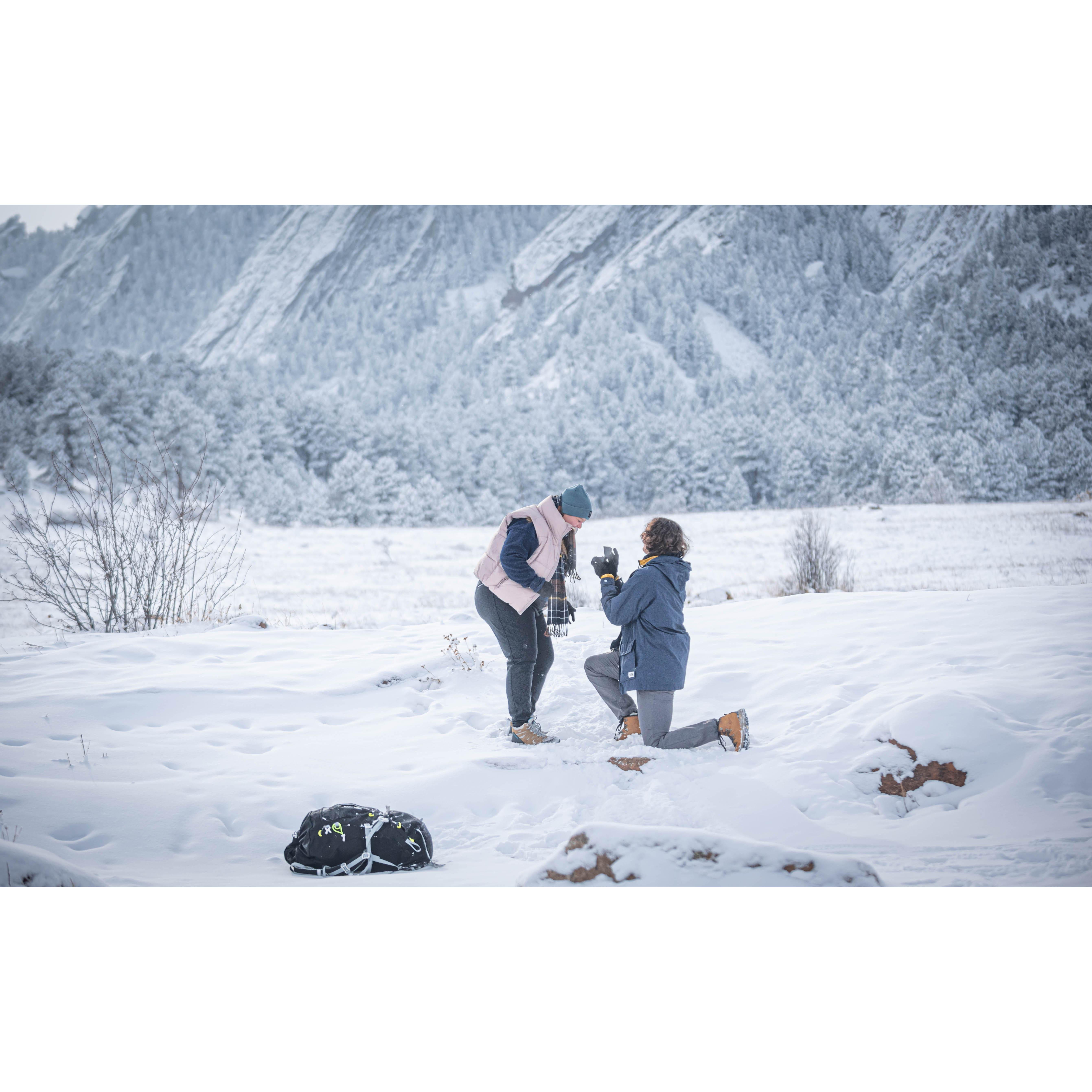 when we got engaged <3