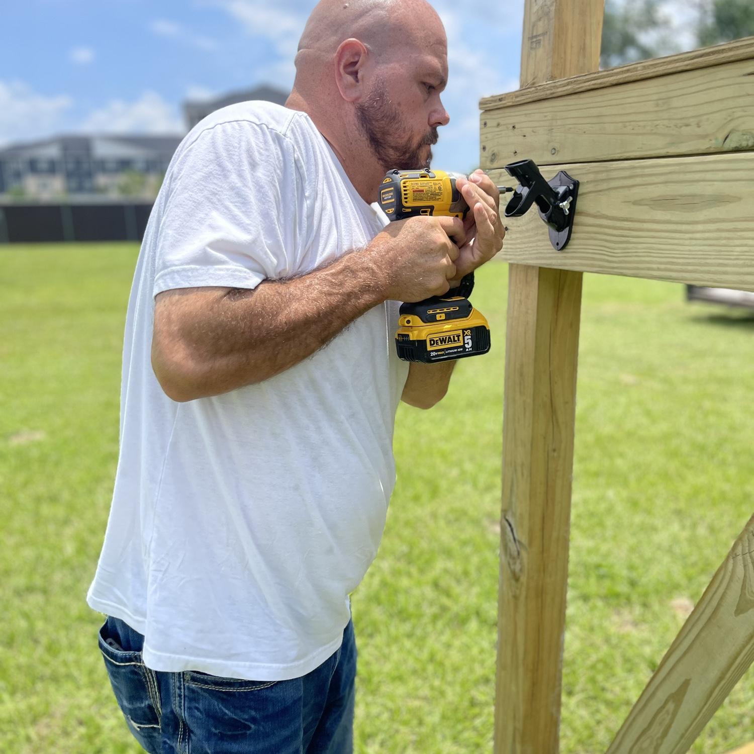 Swoon.... when One City Youth needed a "perch" for our summer youth wildness.
Dave and his brother Jeremy built the perfect perch!