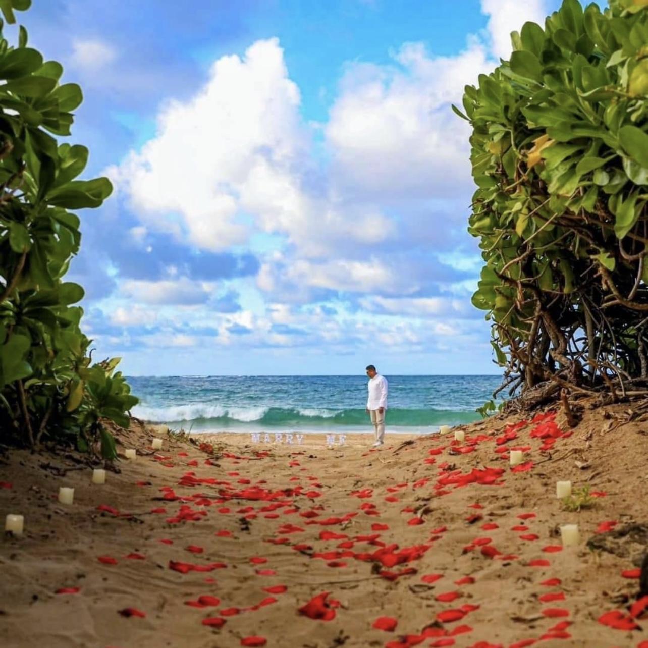 He planned the best proposal!