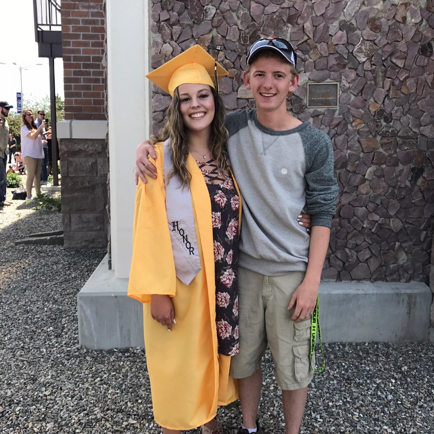 2017- Caitlyn’s high school graduation