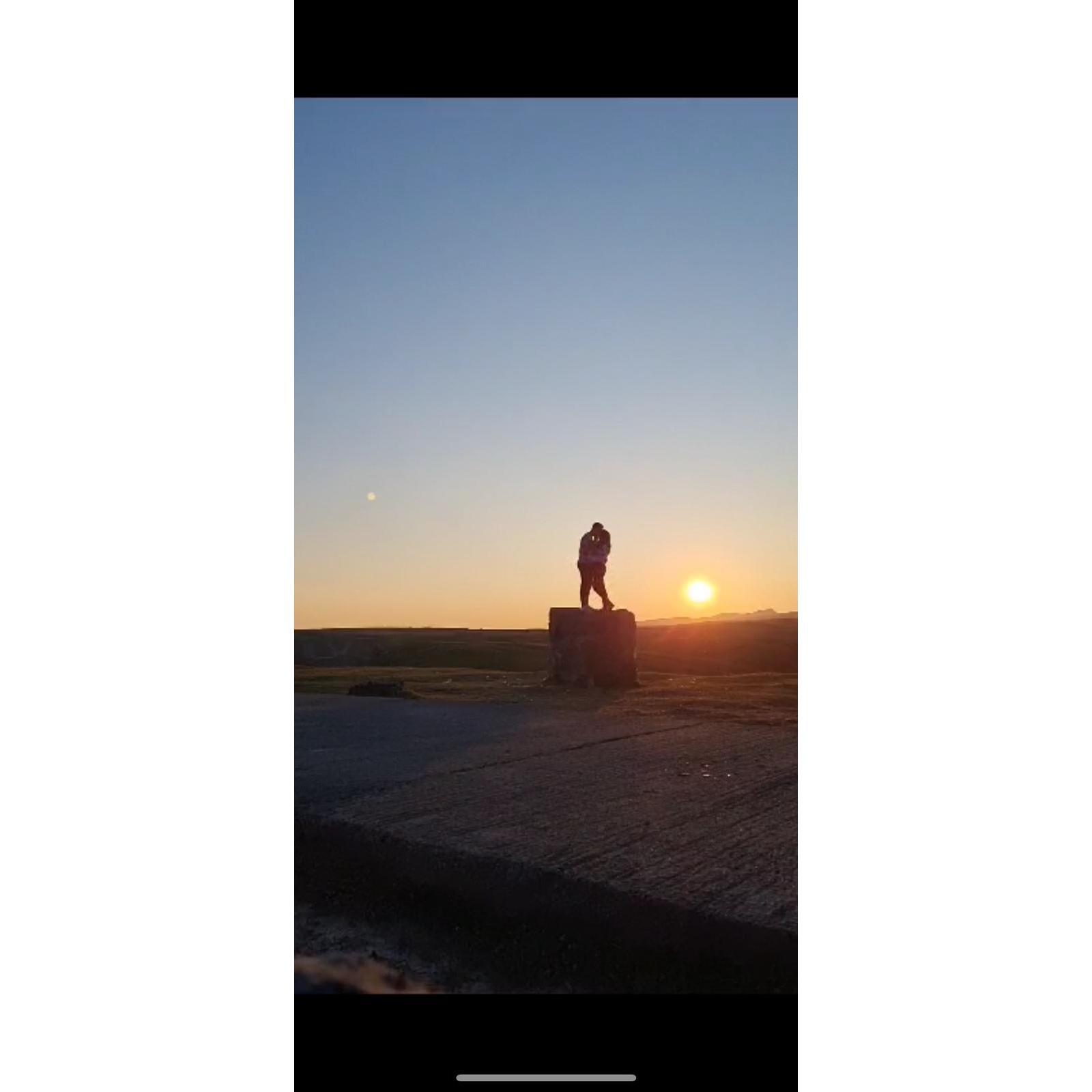 Our first walk in what became our engagement spot