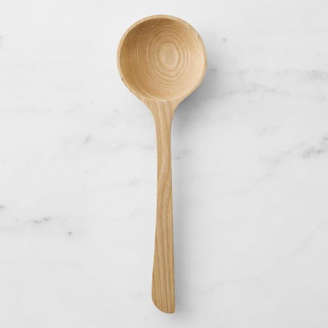 FSC Certified Williams Sonoma Ash Wood Serving Spoon