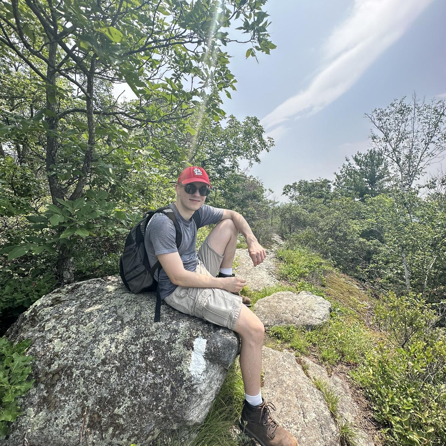First hiking trip together