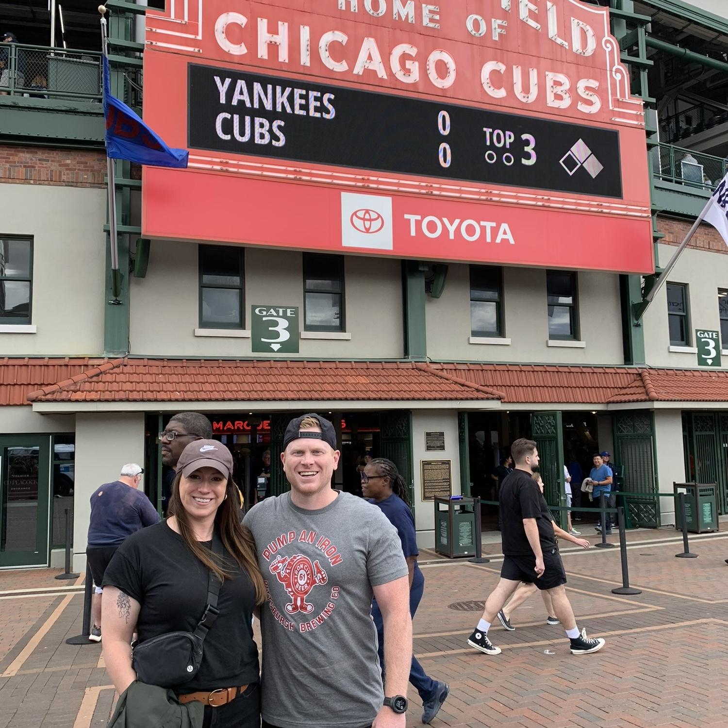Wrigley Field! ⚾️