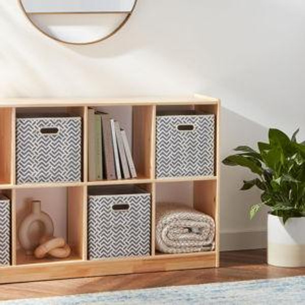 Cube Storage Organizer - 6-Pack, 10.5 x 10.5 x 11 inches
