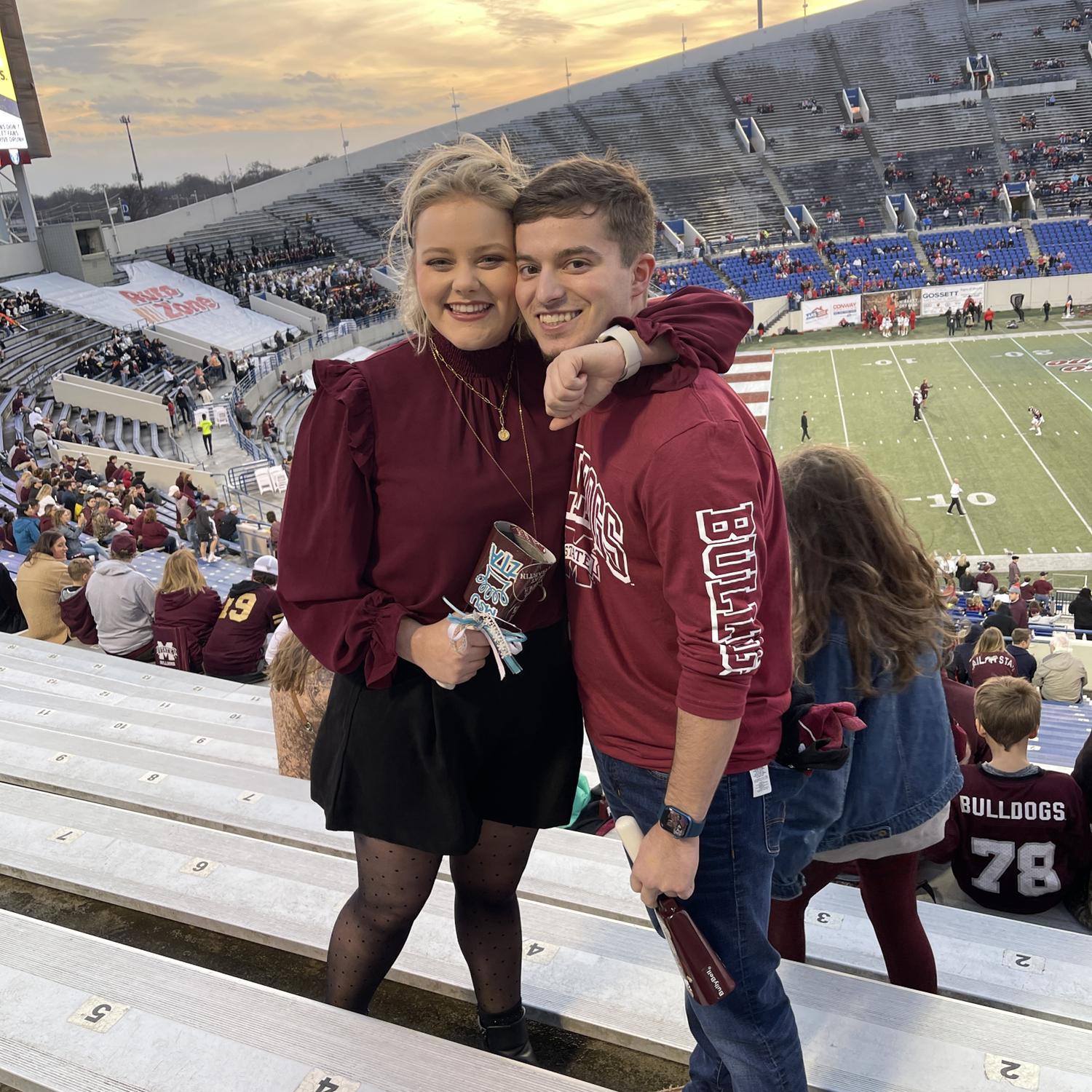 Dalton’s first college football experience- MS State vs. Texas Tech in the Liberty Bowl 2022