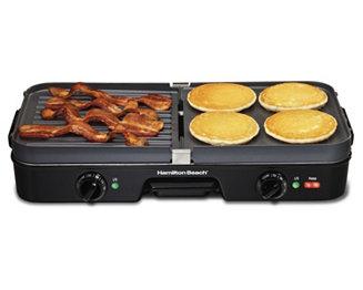 Dual Zone Grill and Griddle