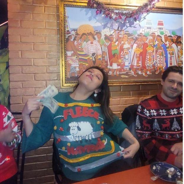 After witnessing so many of Dalyz's antics, Adam is mostly unfazed, as pictured here.