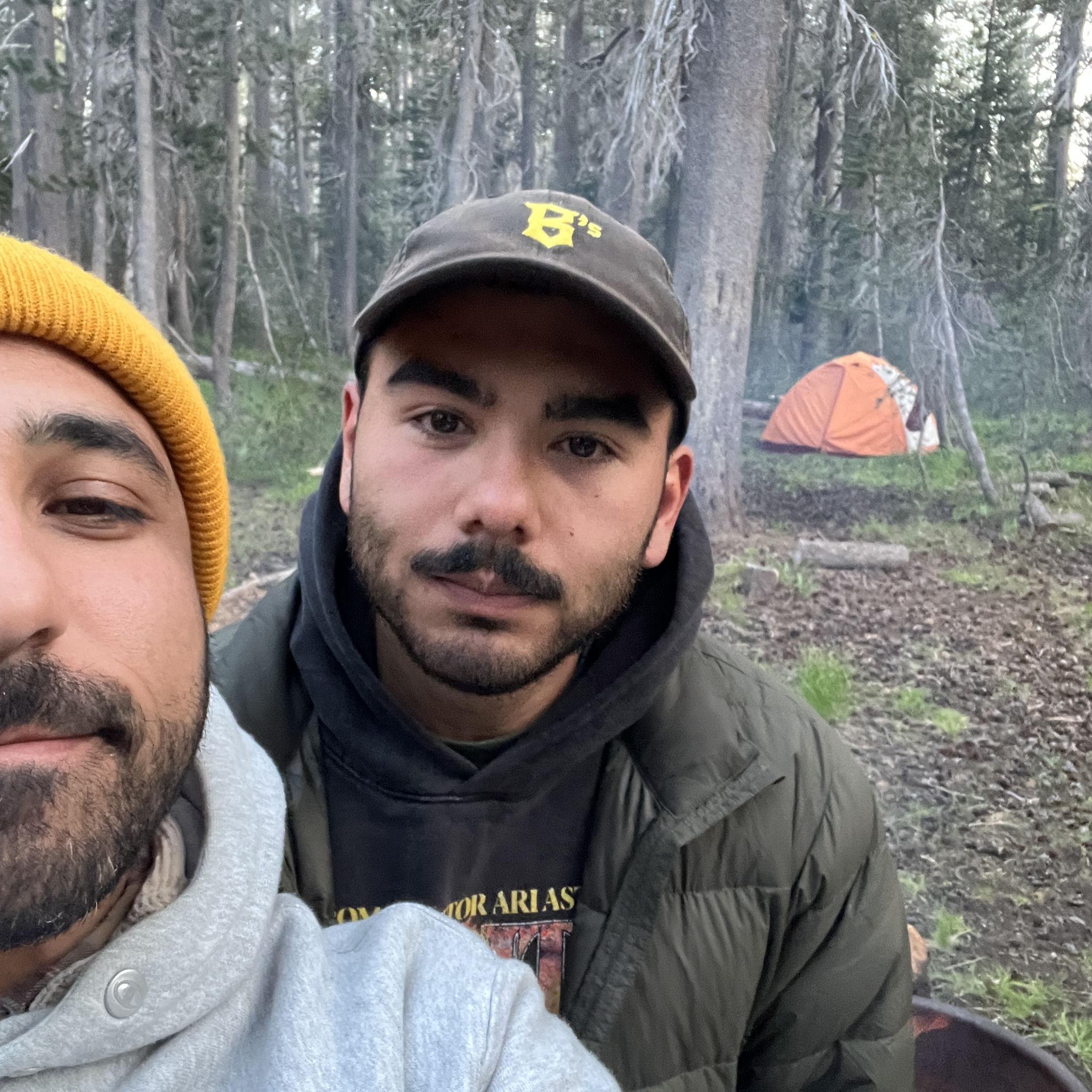 Camping in Yosemite National Park 2025 brought a lot of firsts! (1) Unbeknownst to us, the first weekend this section of the park was open for the season; (2) Totally unrelated, the first time Patrick camped in sub-freezing temperatures; (3) Willie's first camping trip (not pictured because he was too cold to leave the car).
