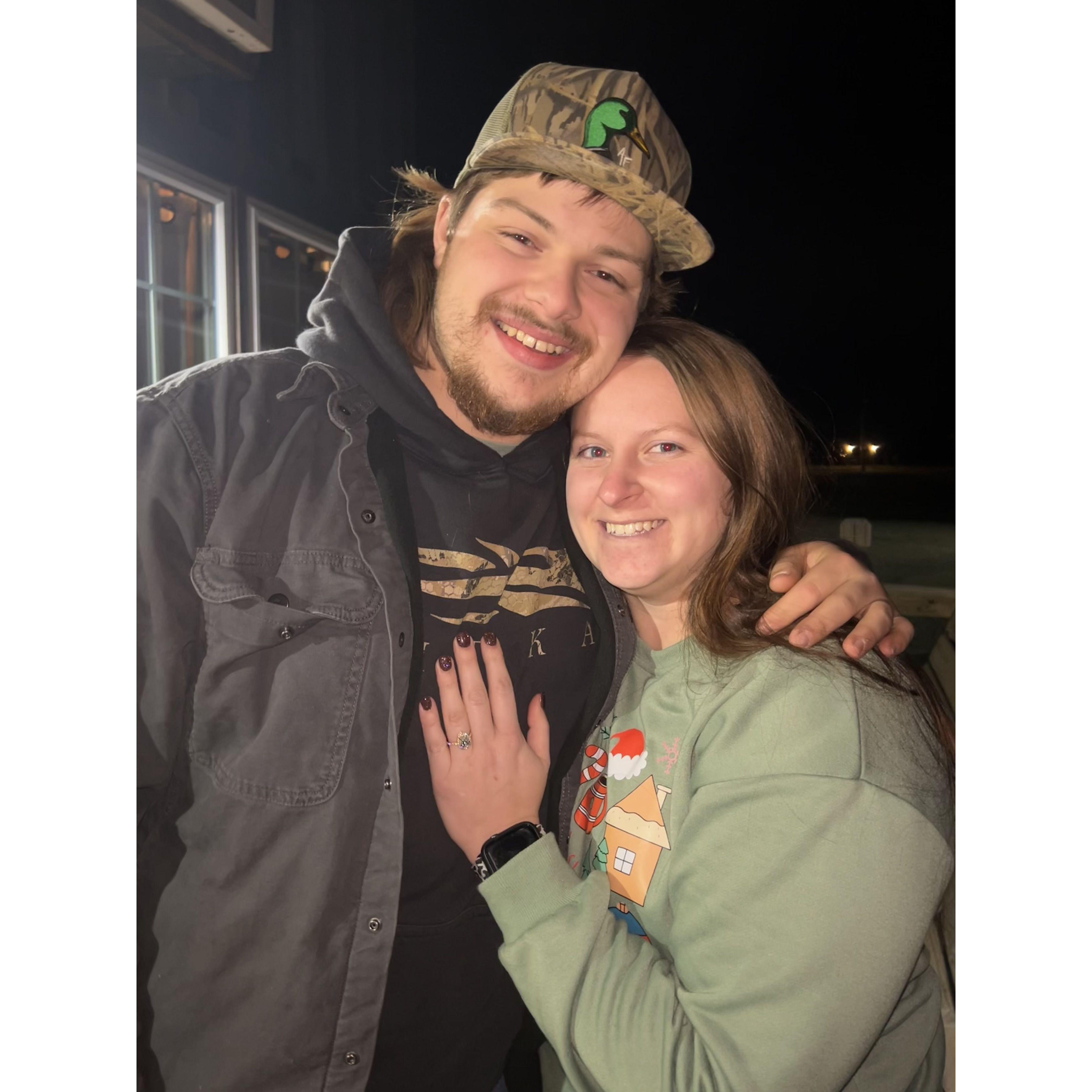 Dylan Proposed! Jan 1, 2024