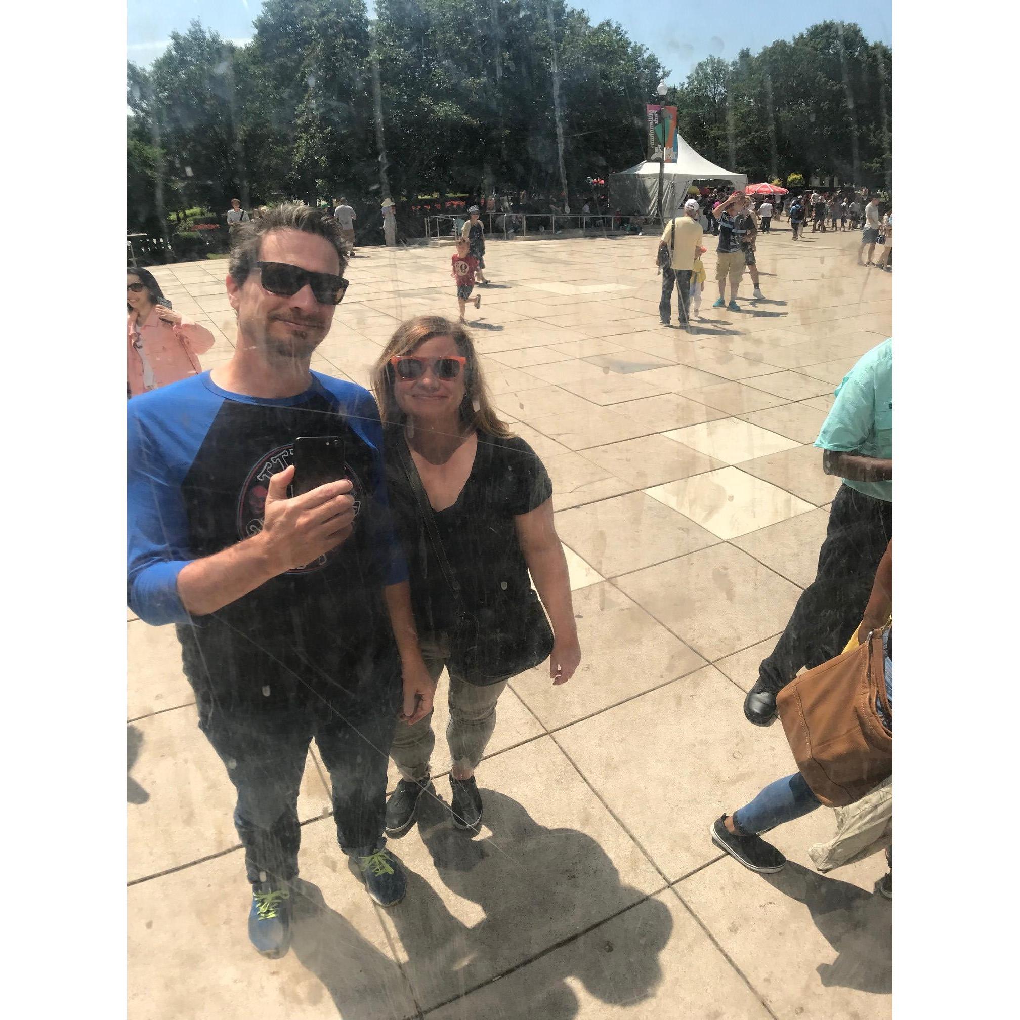 Cloud Gate aka "The Bean", Chicago, IL 8/16/18