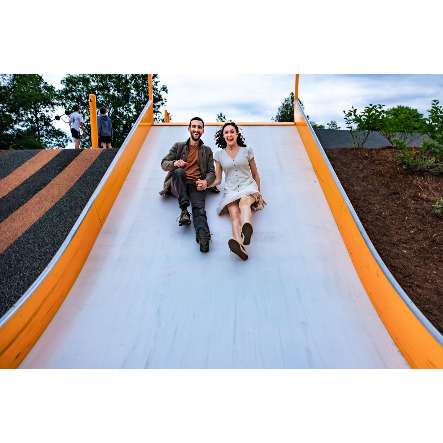 Sliding into the adventure ahead...