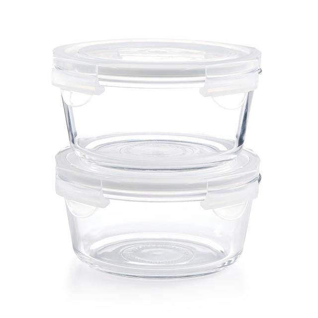 Martha Stewart Collection 4-Pc. Round Glass Storage Set, Created for Macy's