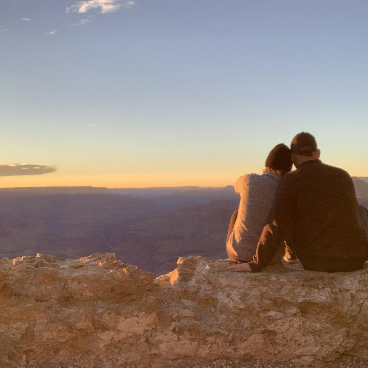 Grand Canyon, Post Graduation Road trip from Tucson to Chicago - December 2018