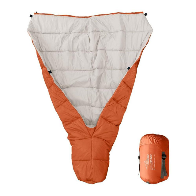 Travel Bird Top Quilt for Hammocks, Ultralight Sleeping Bag Topquilt, Warm Insulation Sleeping Quilt for Outdoor Hammock Camping