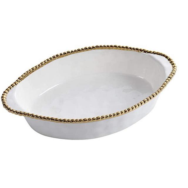 Pampa Bay Titanium Baking Dish (Oval, Golden Salerno)