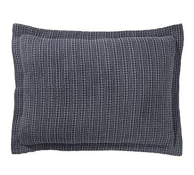 Honeycomb Sham, Standard, Midnight