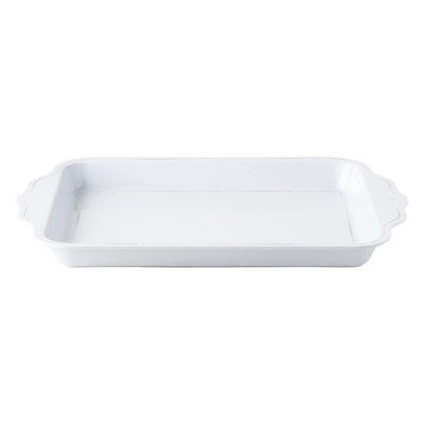 Berry & Thread Melmn 24" Tray - Whitewash