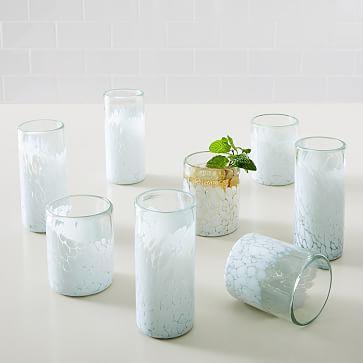 Recycled Mexican Confetti Glassware (Set of 4)
