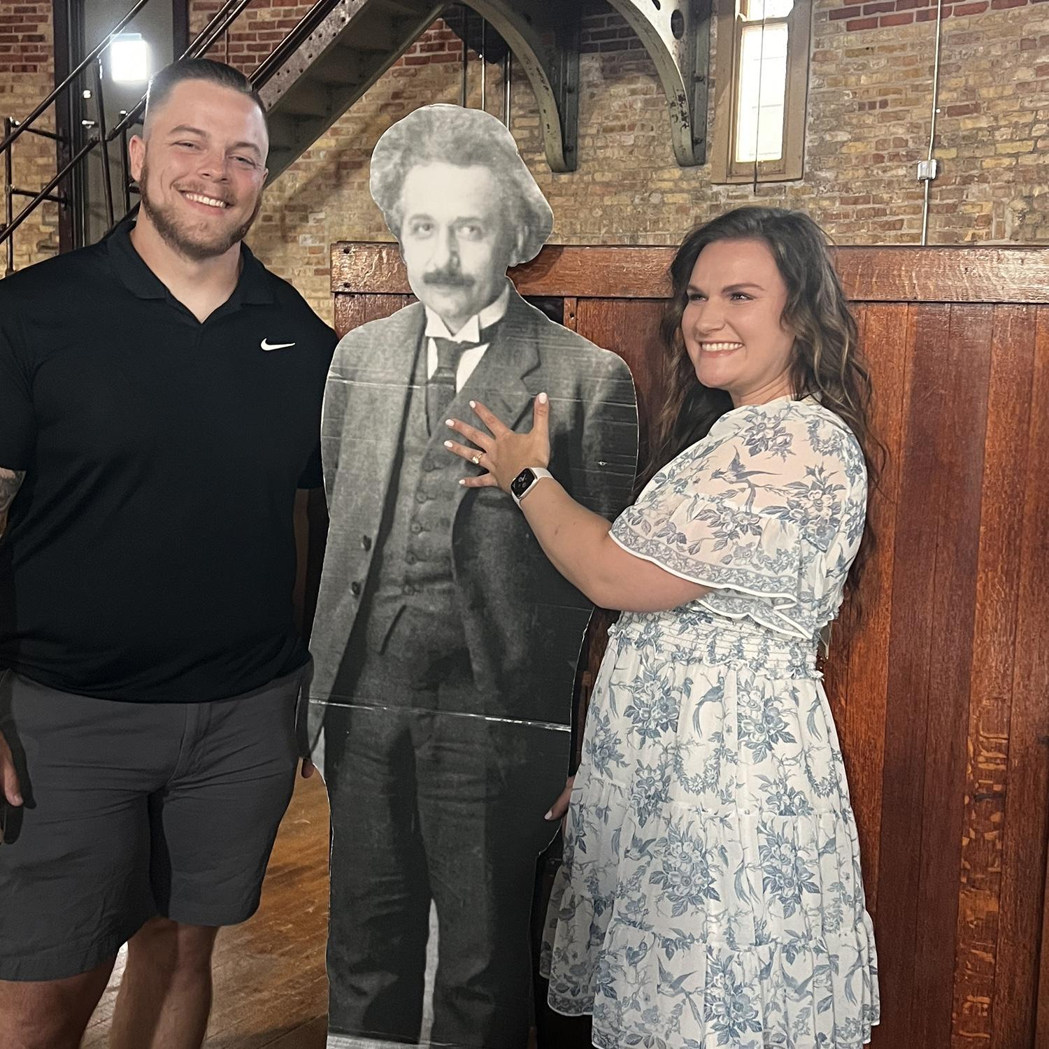 With a special visit from Einstein!