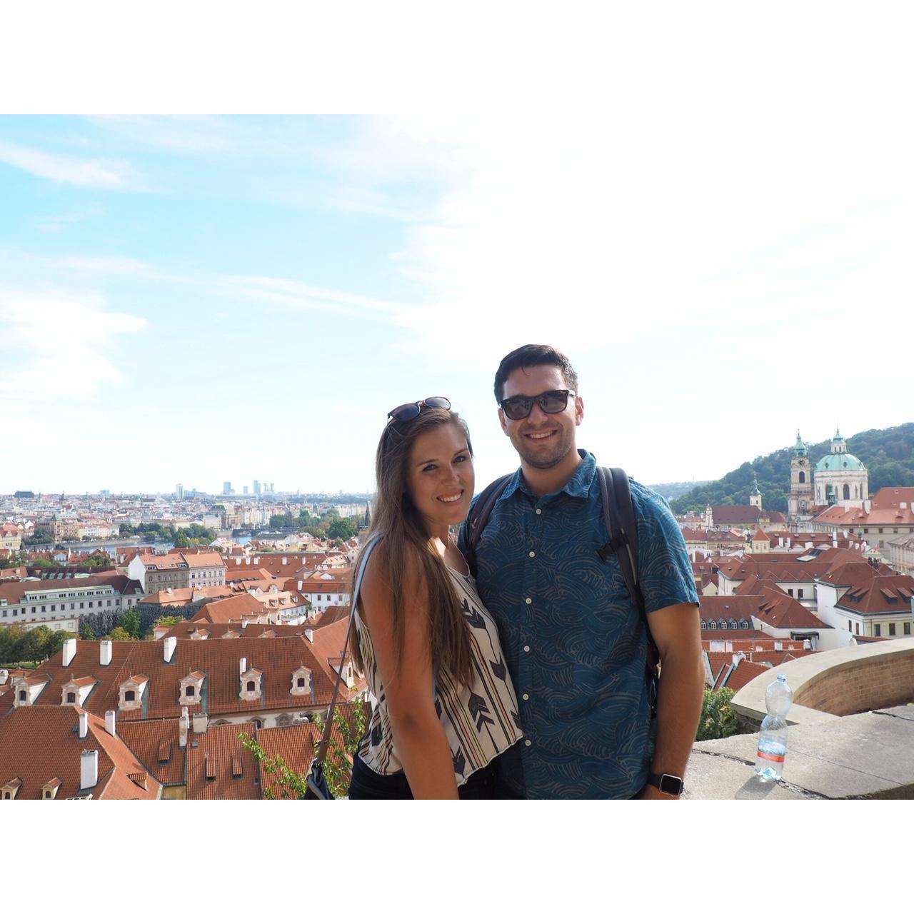 Griffin and I took a 3 week European trip and our first stop was the incredibly beautiful city of Prague!