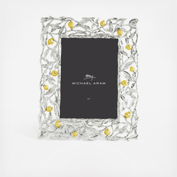 Michael Aram, Pomegranate 5x7 Photo Frame | Zola