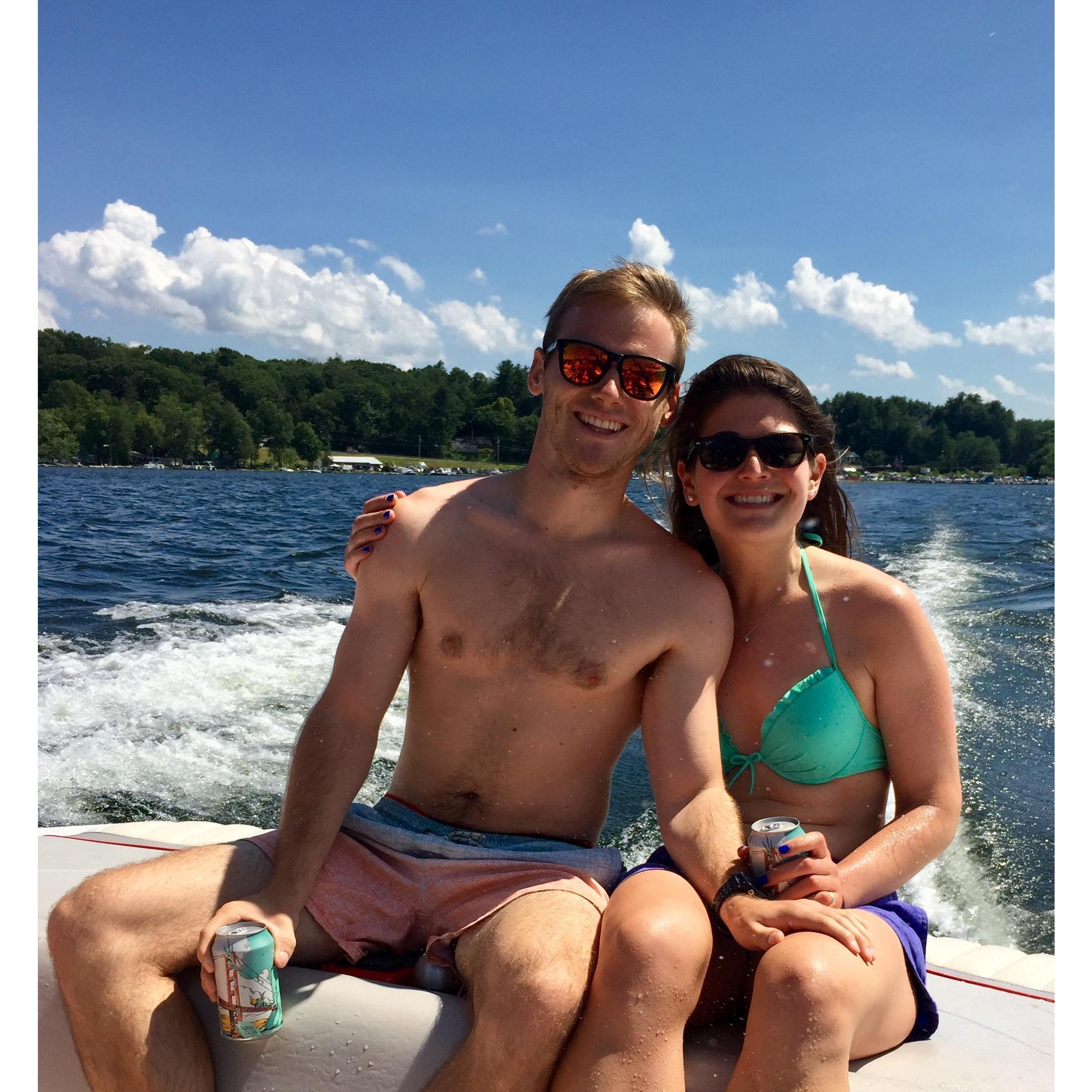 Boating on Saratoga Lake