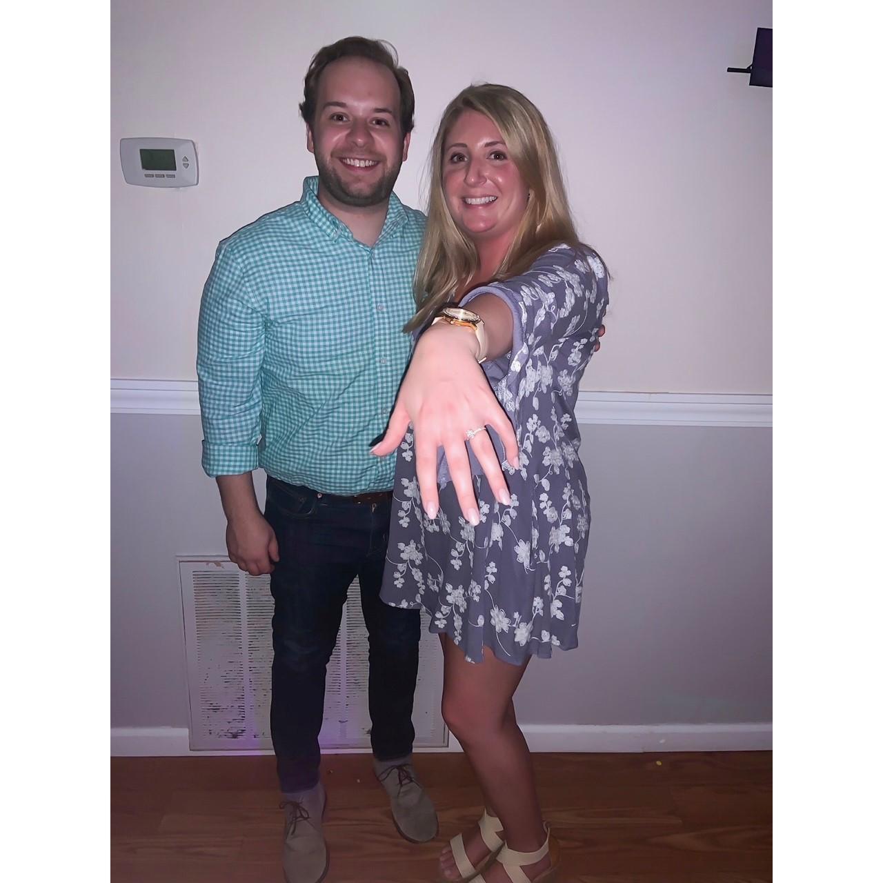 He put a ring on it!