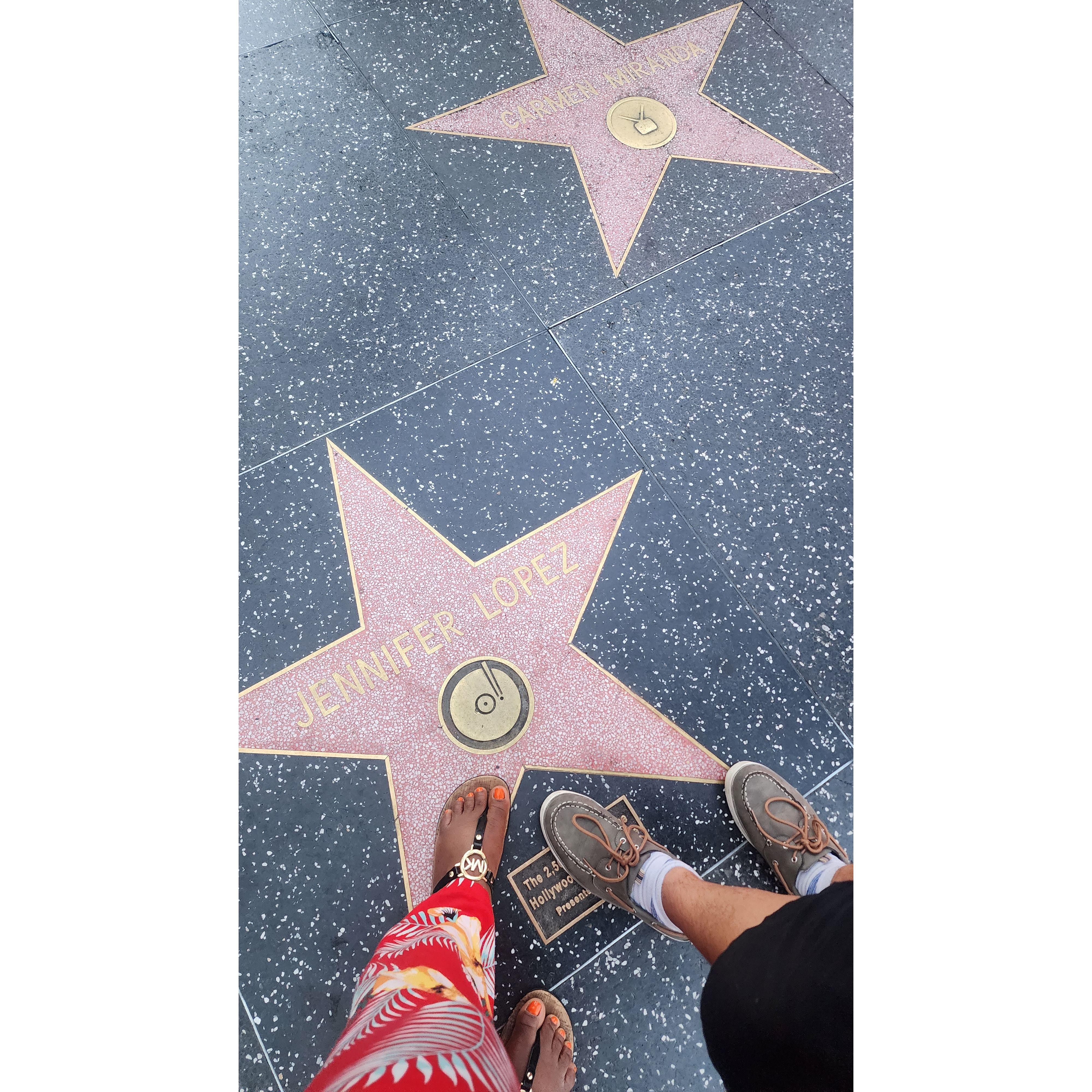 Hollywood Blvd, California.