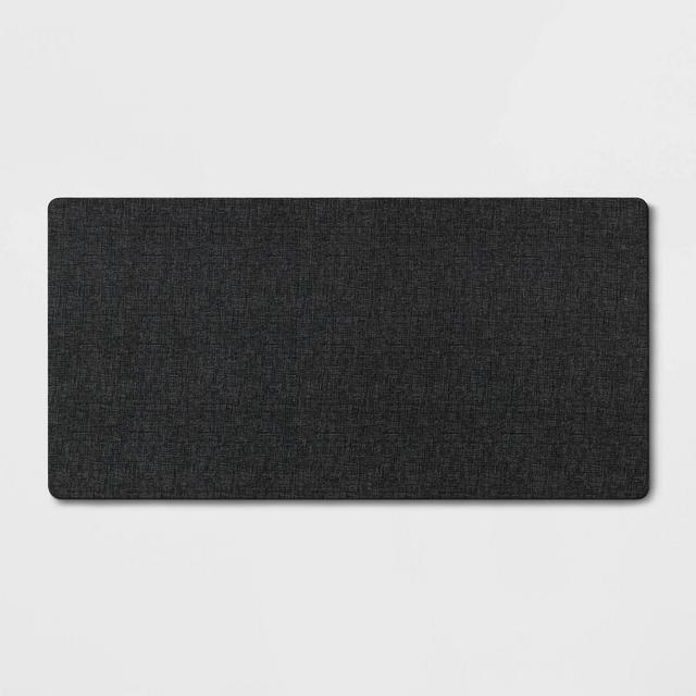 40" x 20" Neoprene Kitchen Comfort Mat Black - Threshold™