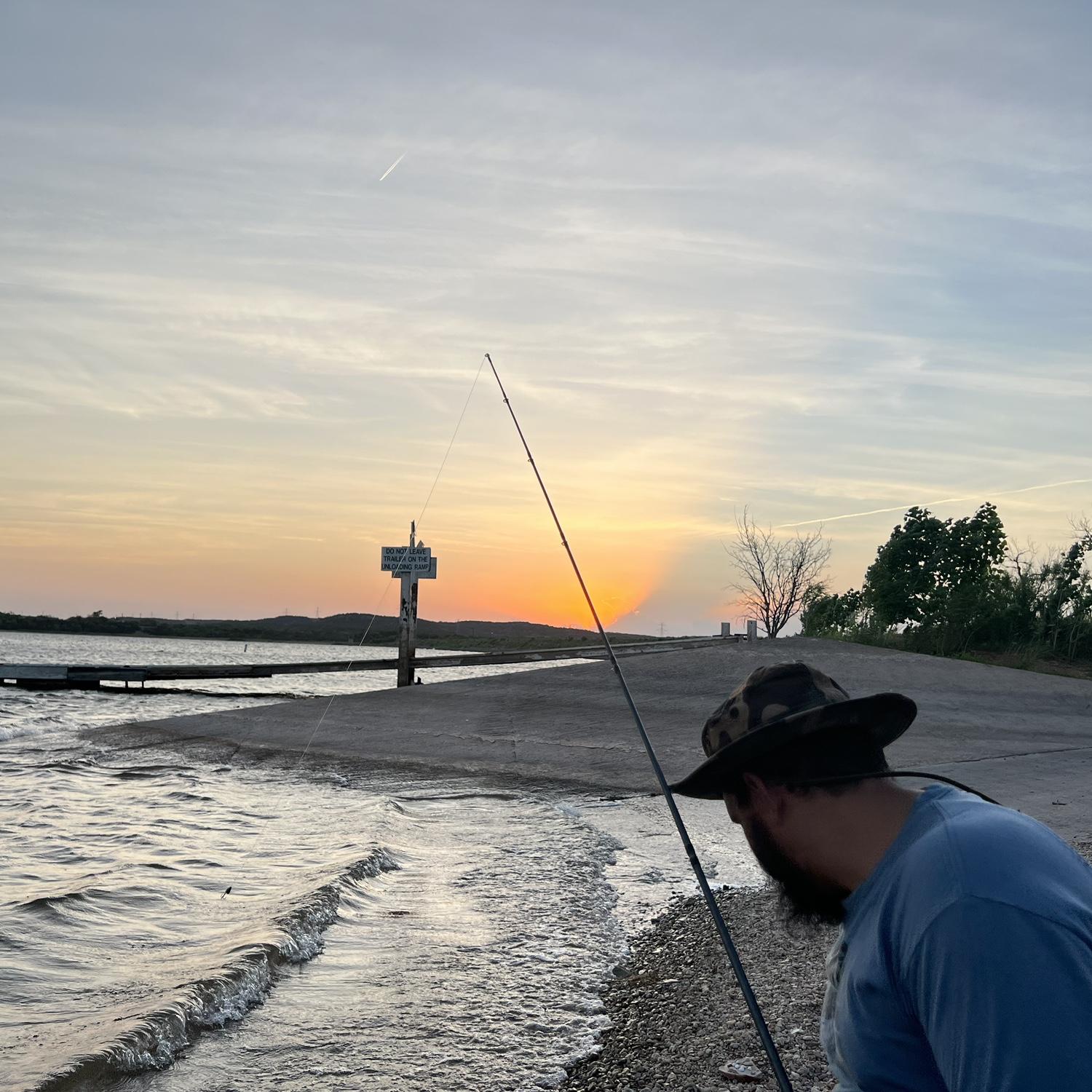 Morning fishing at Sweetwater