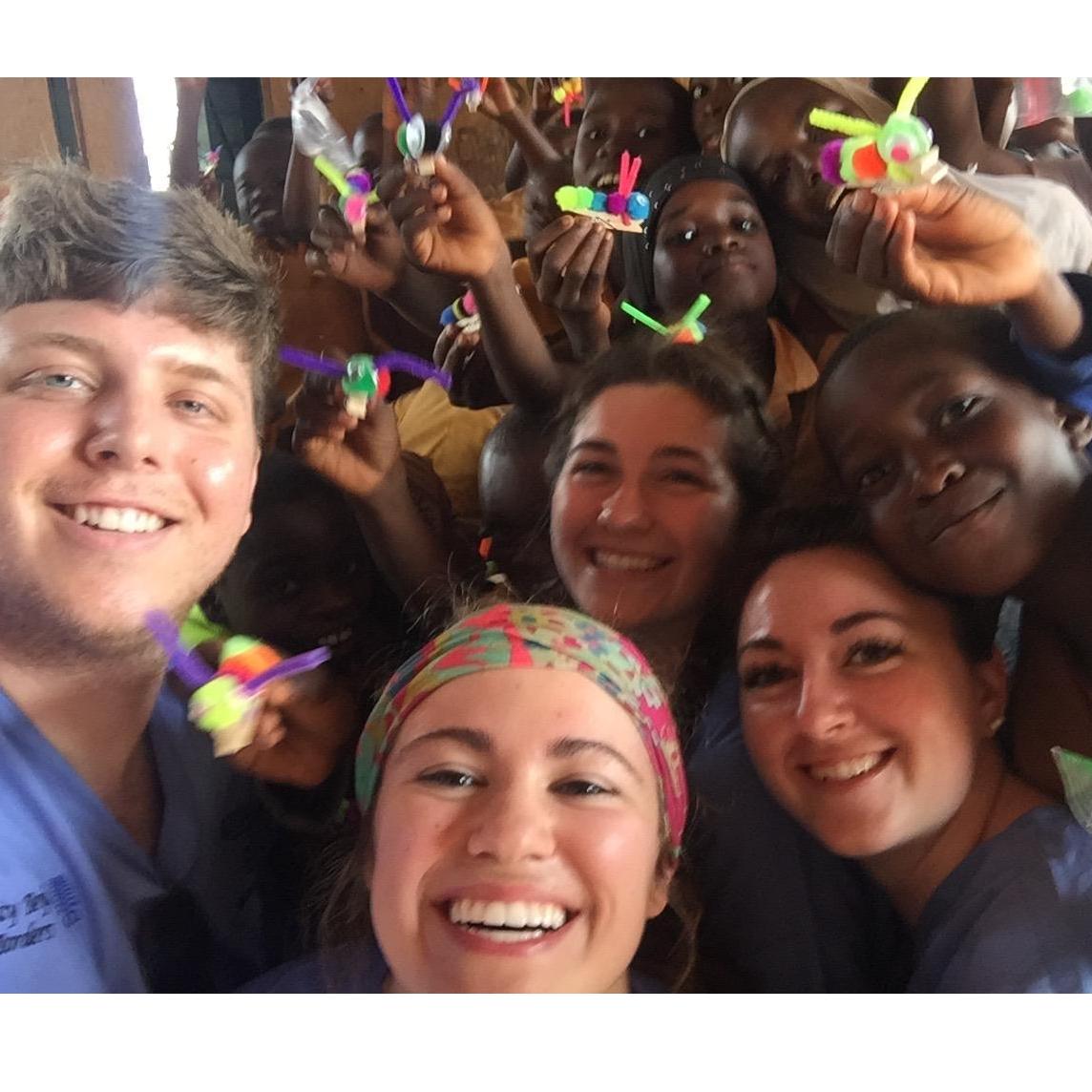 May 2019; Larabanga school day in Ghana, Africa