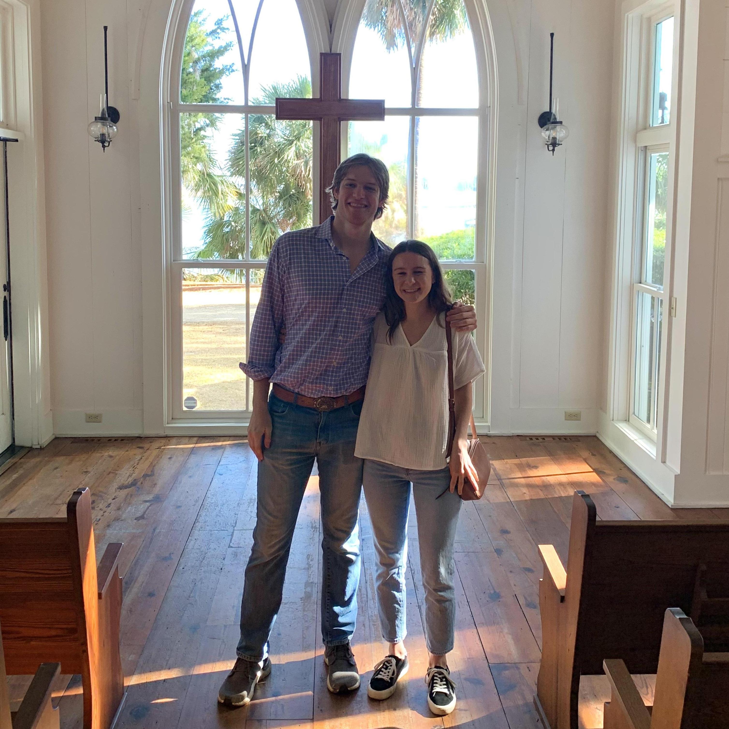 Our soon-to-be wedding chapel! We can't wait to see you there on 9.29.2022!