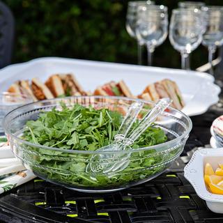 Isabella Acrylic 3-Piece Salad Serving Set