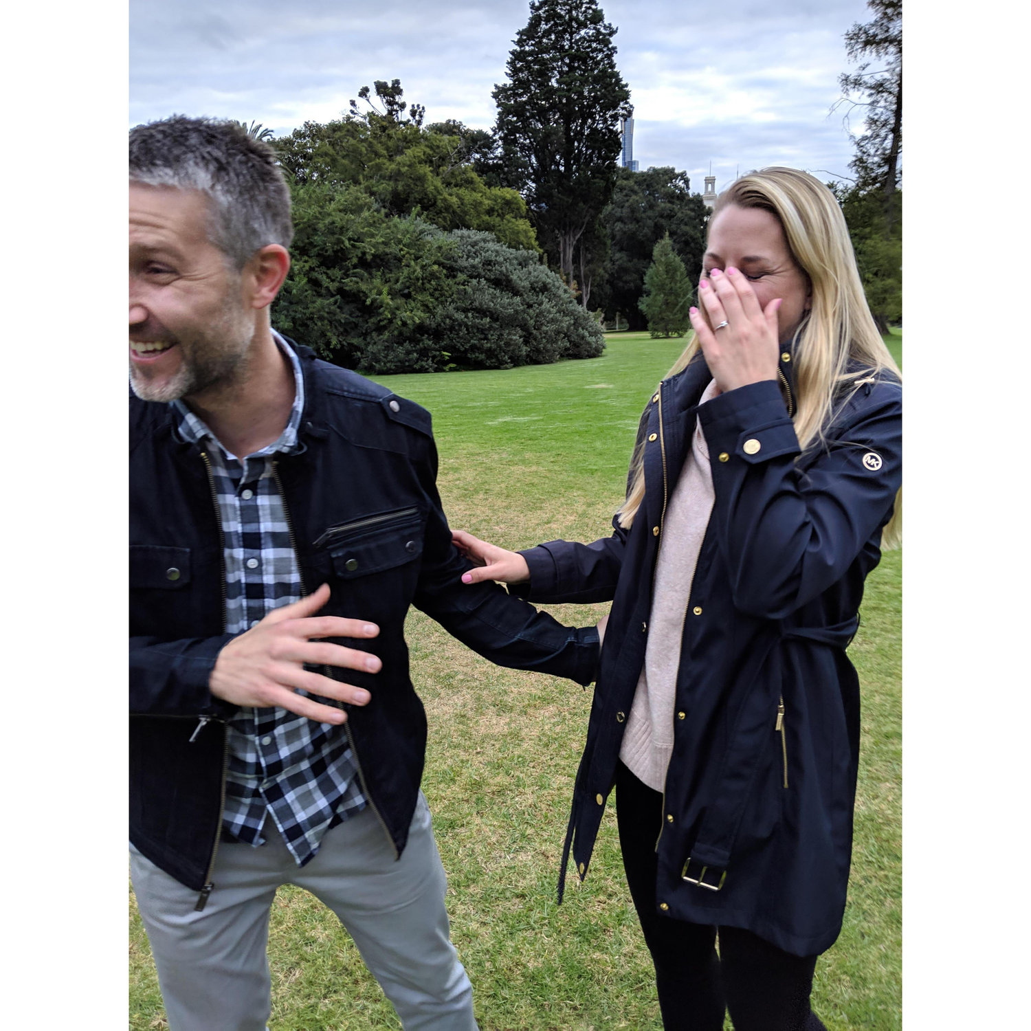 Chrissy said "yes" before Nick even popped the question.