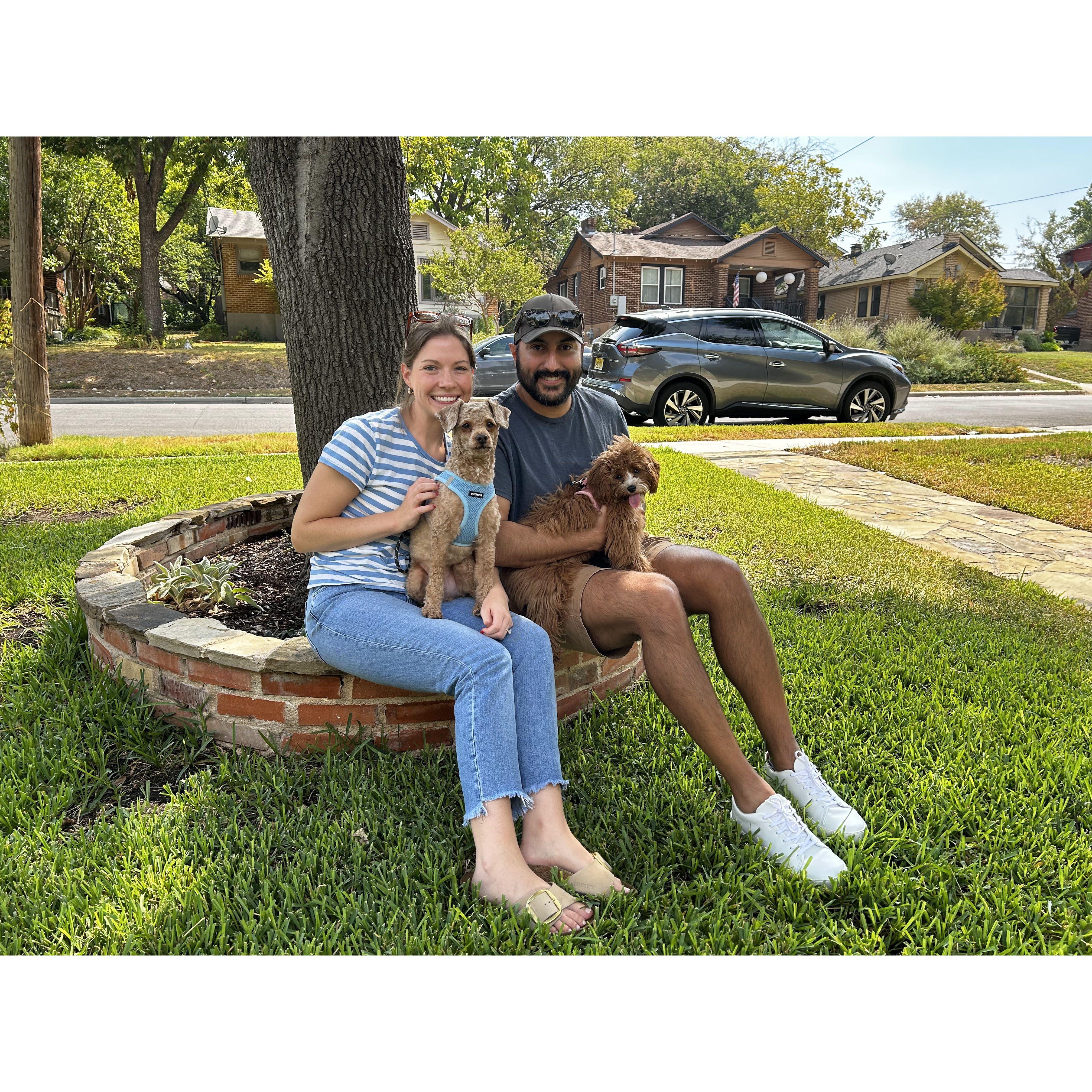 We grew our family by one! We adopted Miss. Callie Mae in September 2023!