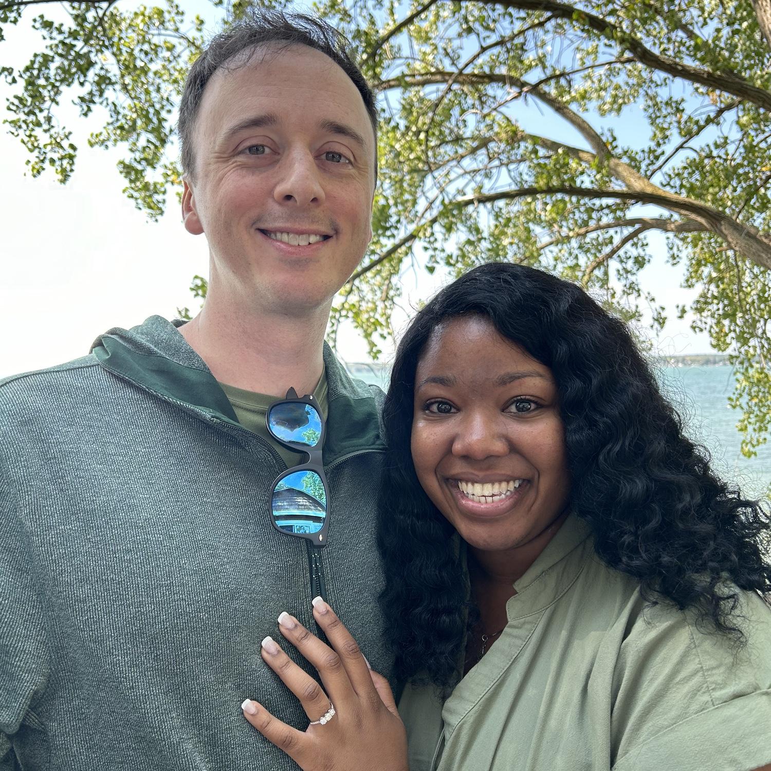 Post-proposal picture!